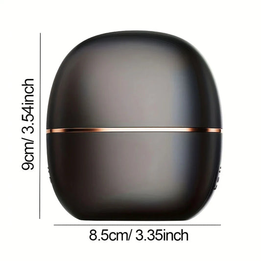 Wireless Hair Straightening Comb – Portable USB Charging Flat Brush for Smooth Styling