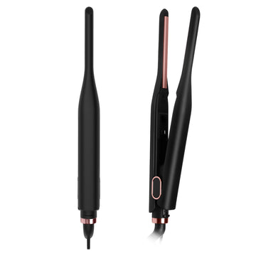 Compact Pencil Flat Iron with Adjustable Temperature